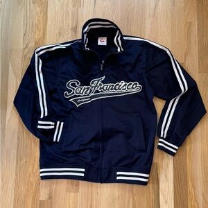 GoGo Sport San Francisco fleece lined jacket. Excellent condition. Size S